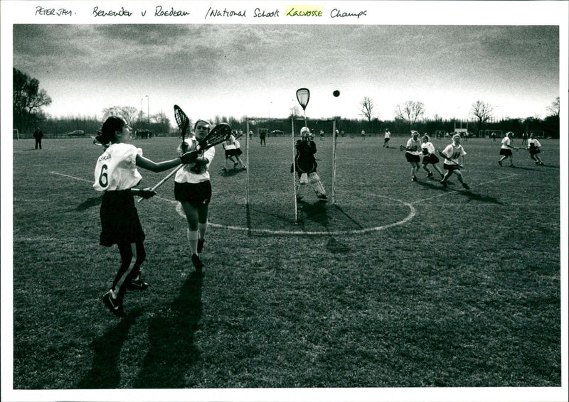 Lacrosse - Vintage Photograph