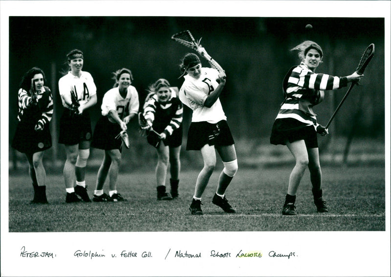 Lacrosse - Vintage Photograph