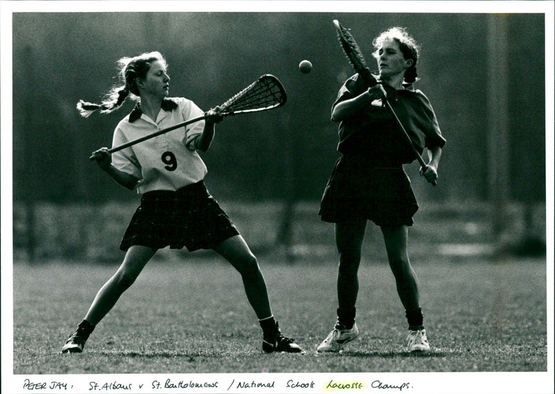 Lacrosse - Vintage Photograph