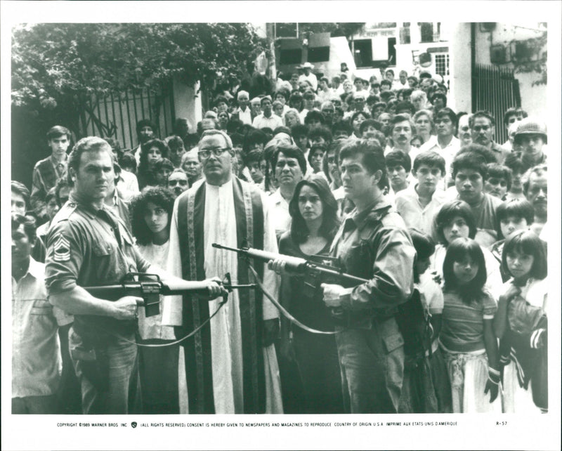 Raul Julia in "Romero" - Vintage Photograph