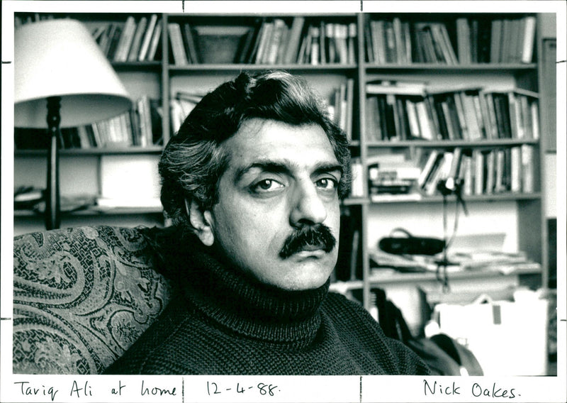 Tariq Ali - Vintage Photograph