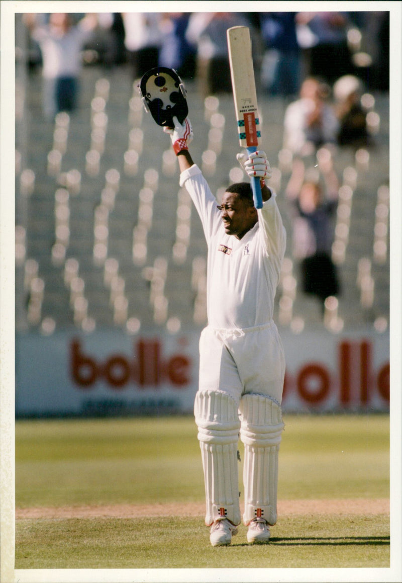 Brian Lara - Vintage Photograph