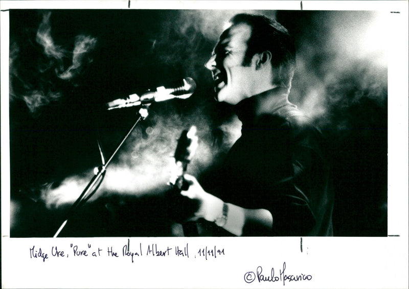 Midge Ure - Vintage Photograph