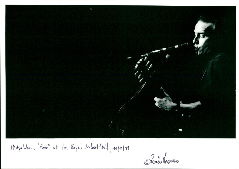 Midge Ure - Vintage Photograph