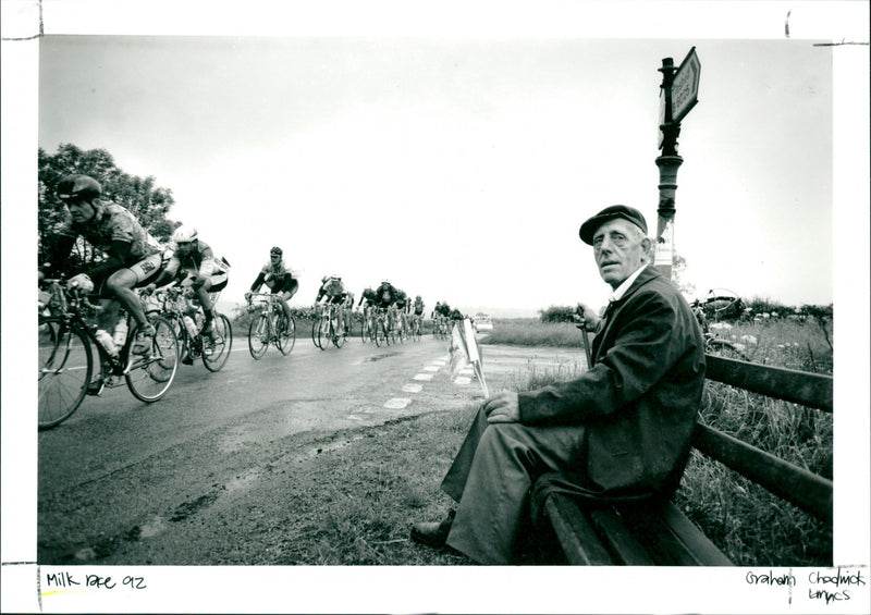 Milk Race 92 - Vintage Photograph