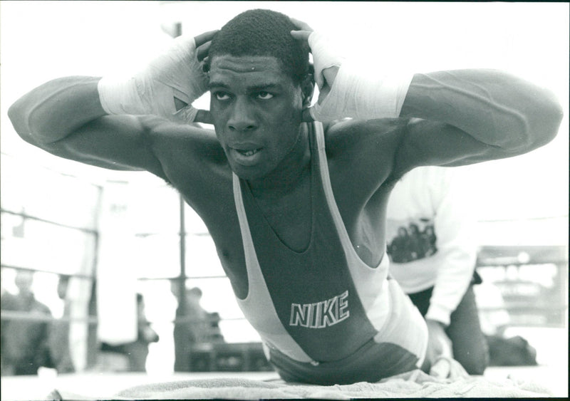 Frank Bruno - Vintage Photograph