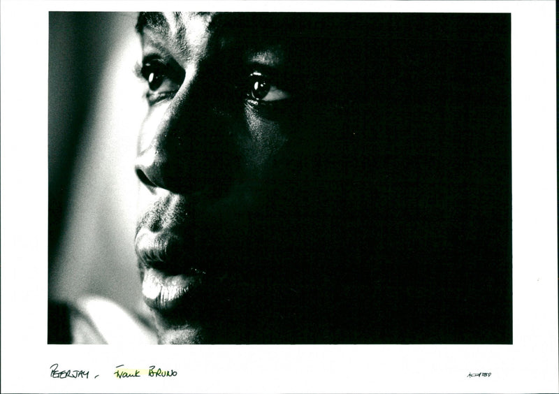 Frank Bruno - Vintage Photograph