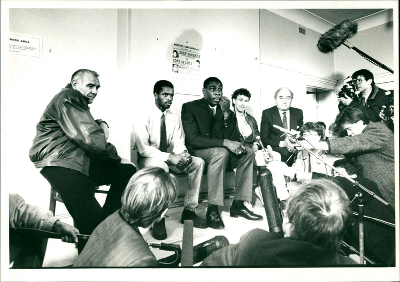 Frank Bruno - Vintage Photograph