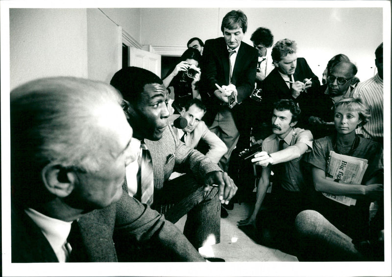 Frank Bruno - Vintage Photograph