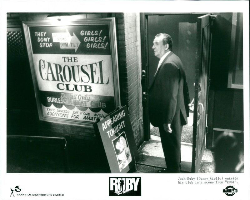 Danny Aiello in Ruby - Vintage Photograph