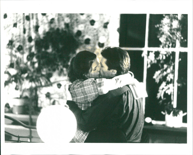 Charlotte Valandrey and Lambert Wilson in Rouge Baiser - Vintage Photograph