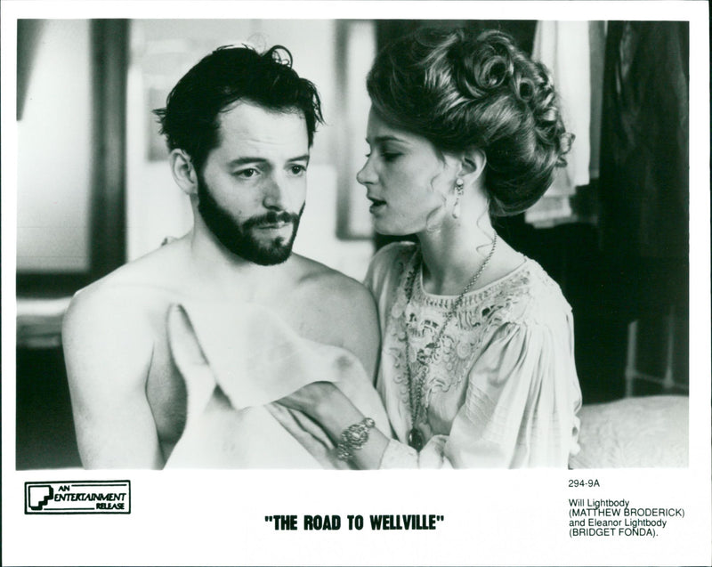 Matthew Broderick and Bridget Fonda in "The Road to Wellville" - Vintage Photograph