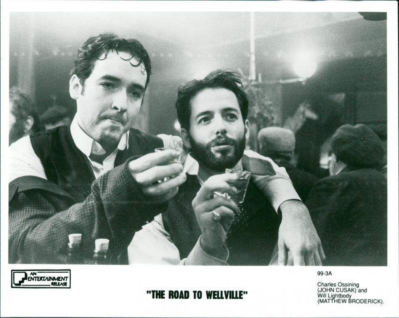 John Cusak and Matthew Broderick in "The Road to Wellville" - Vintage Photograph