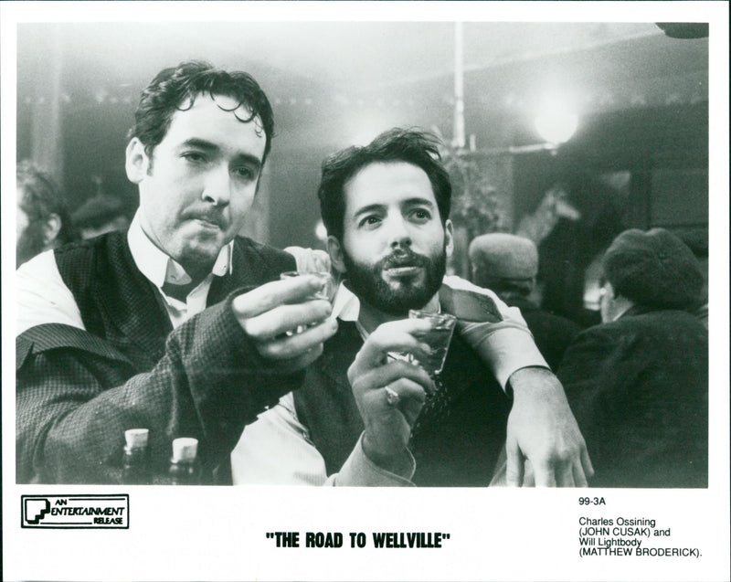 John Cusak and Mathhew Broderick in "The Road to Wellville" - Vintage Photograph