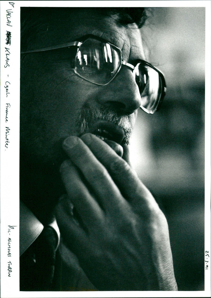 Dr. Vaclav Klaus - Vintage Photograph