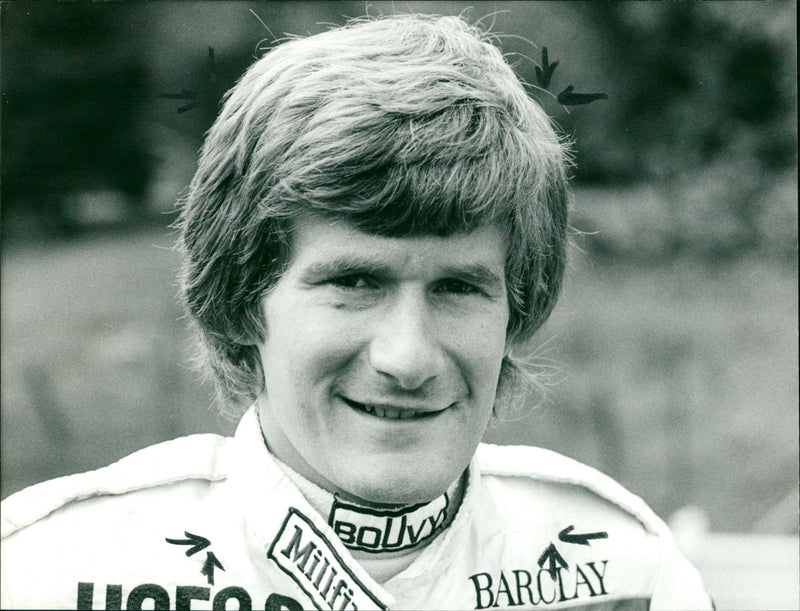 Thierry Boutsen - Vintage Photograph