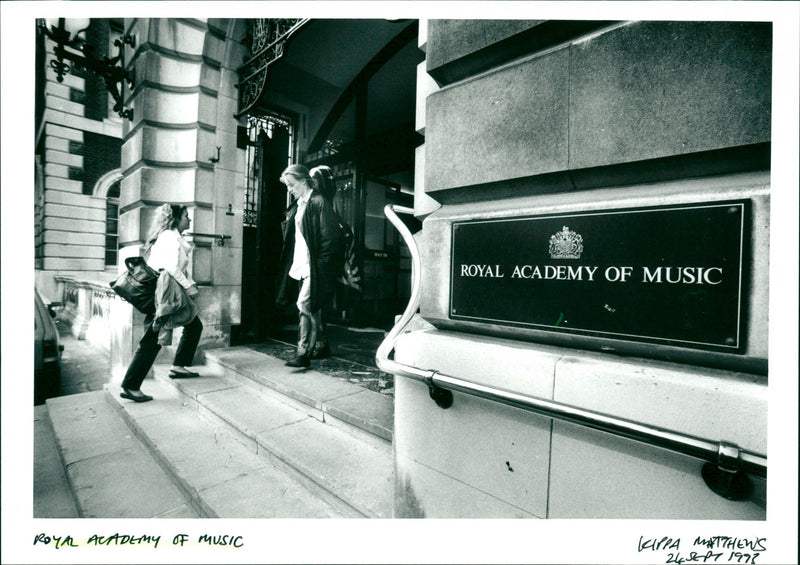 Royal Academy of Music - Vintage Photograph