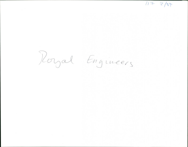 Royal Engineers - Vintage Photograph