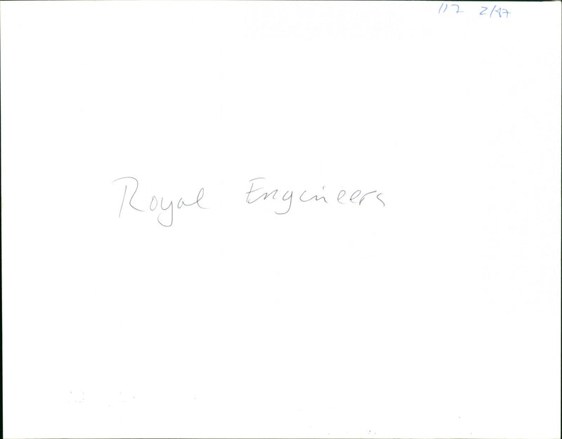 Royal Engineers - Vintage Photograph