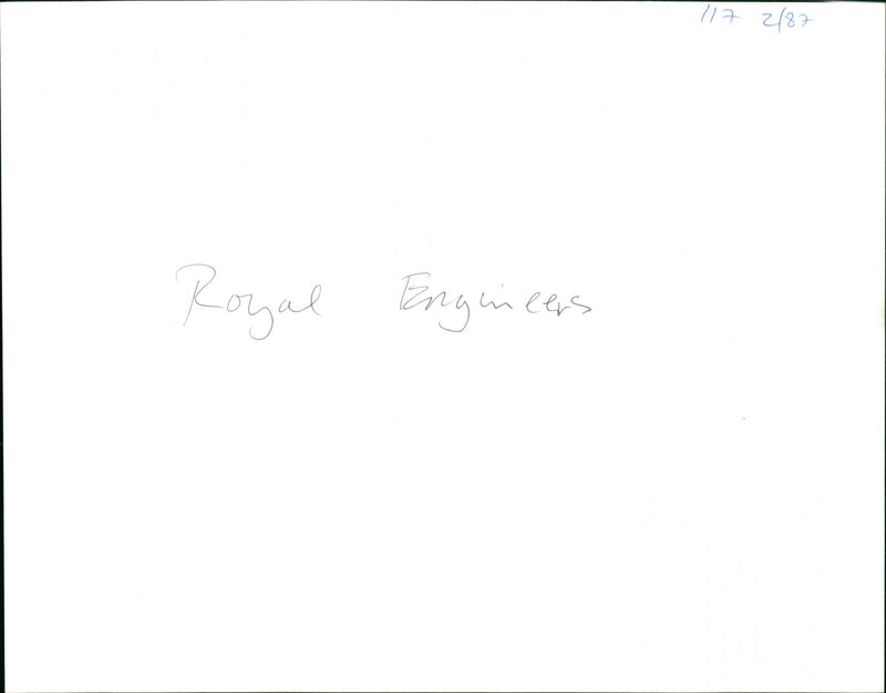 Royal Engineers - Vintage Photograph