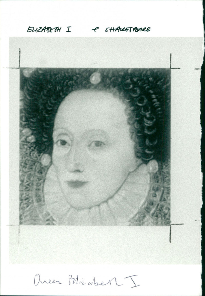 Queen Elizabeth I - Vintage Photograph