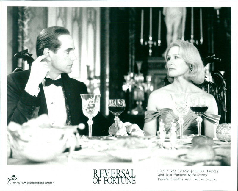 Glenn Close and Jeremy Irons - Vintage Photograph