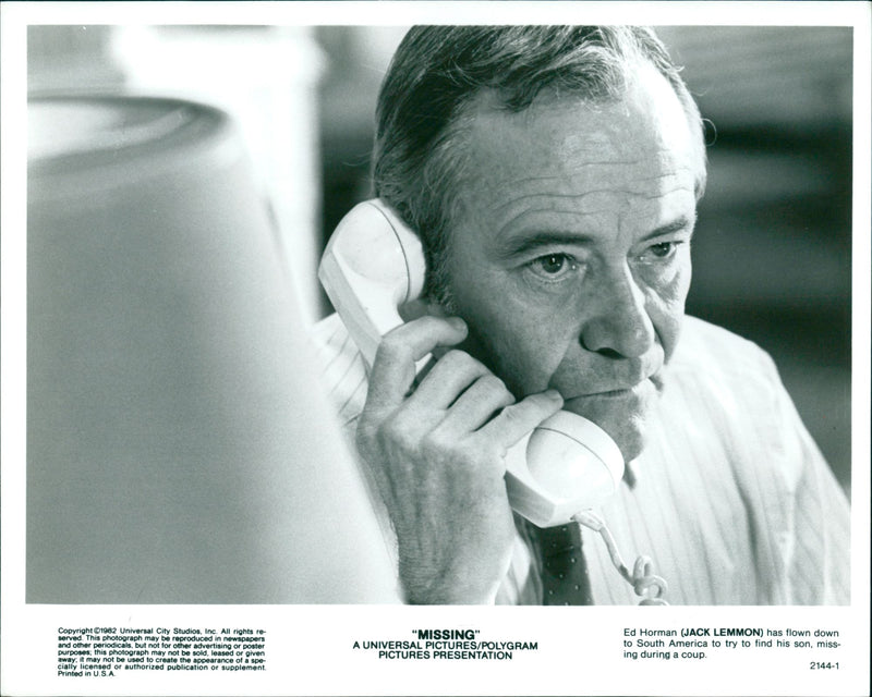 Jack Lemmon - Vintage Photograph