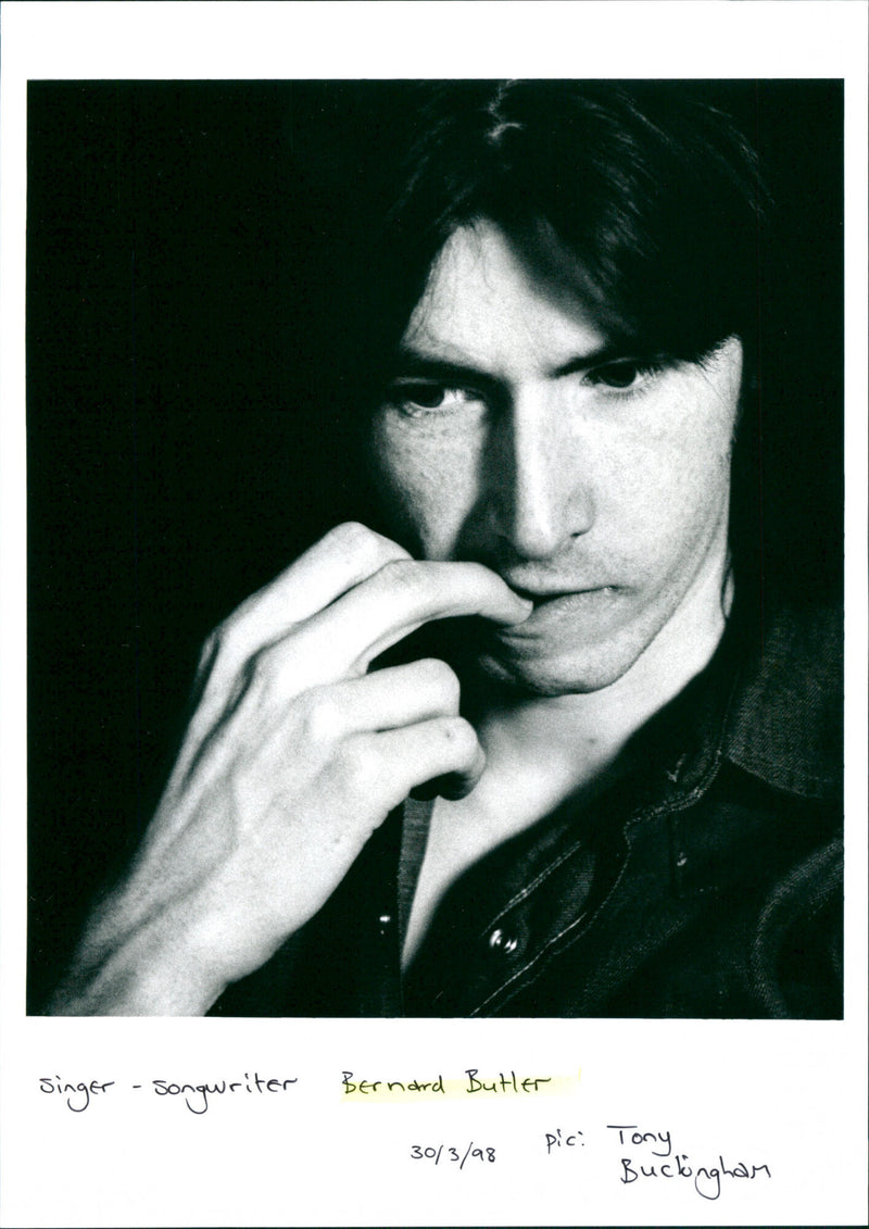 Bernard Butler - Vintage Photograph