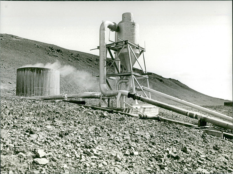 Iceland Energy - Vintage Photograph