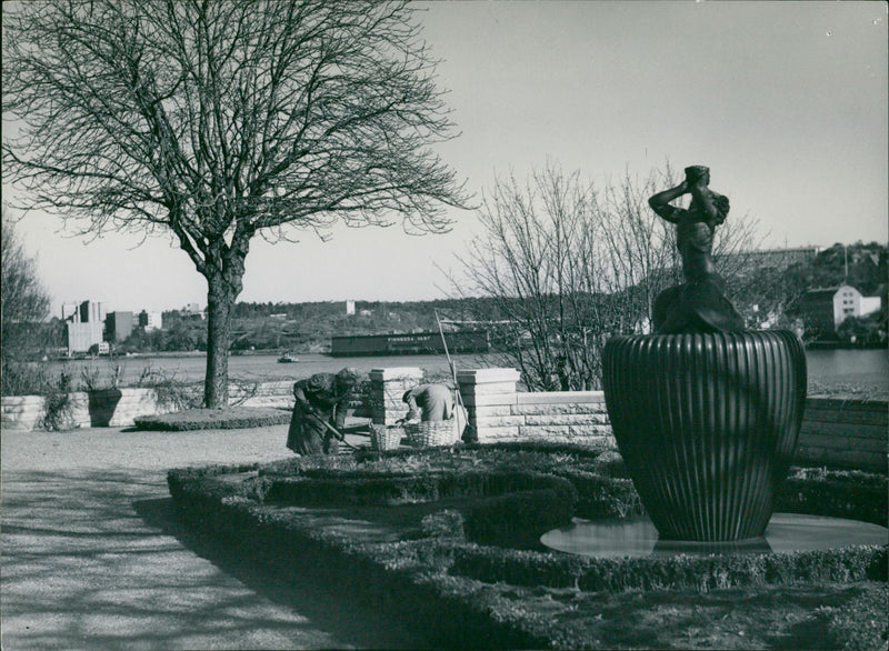 Interior and exterior from Valdemarsidde - Vintage Photograph