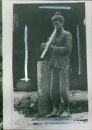 Indochina. - Vintage Photograph