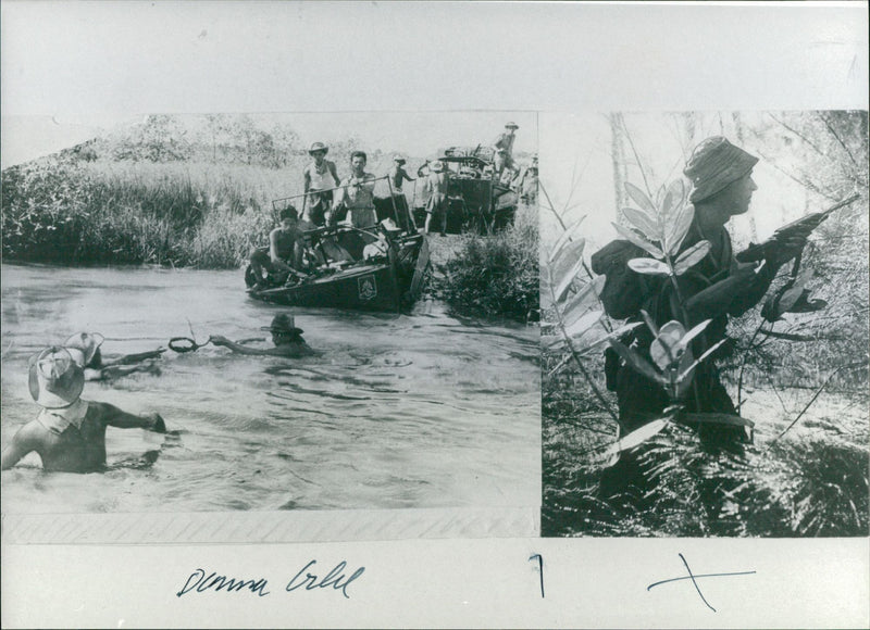 Indochina. - Vintage Photograph