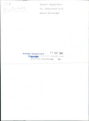 1982 ENTERED AND S UNIVERSAL KEYSTONE AMERICAN WRITER - Vintage Photograph