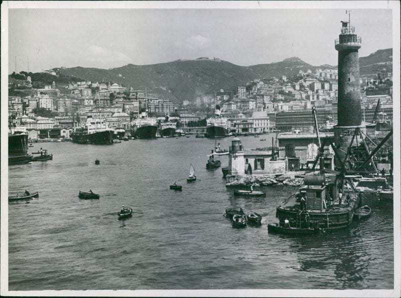 Gulf of Genoa - Vintage Photograph