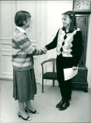 Ulla Tillander, and Katarina Silverling - Vintage Photograph