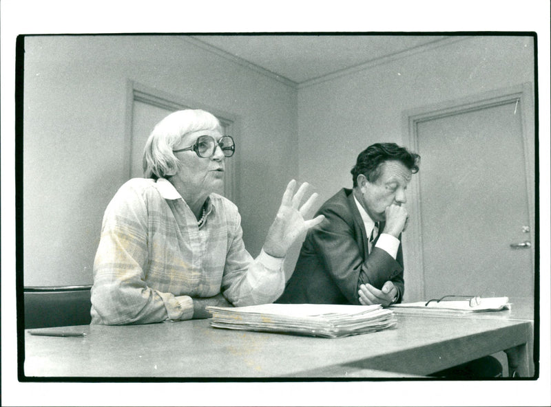 Karin Andersson and Carl Atel Petri - Vintage Photograph