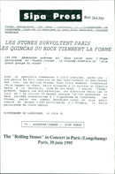 "Rolling Stone" Concert - Vintage Photograph