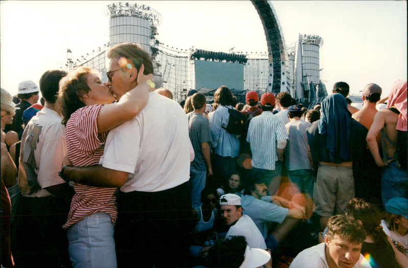 "Rolling Stones" Concert - Vintage Photograph