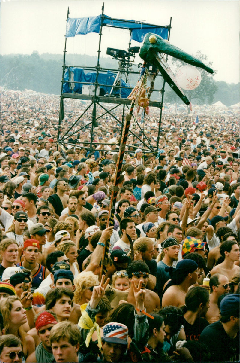 1994 OTHER TELEPHOTO PICA GIVE CAPTU MICHAEL MUSIC PRESS FESTIVAL - Vintage Photograph