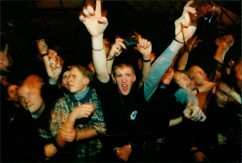 Metallica hard rock group concert - Vintage Photograph