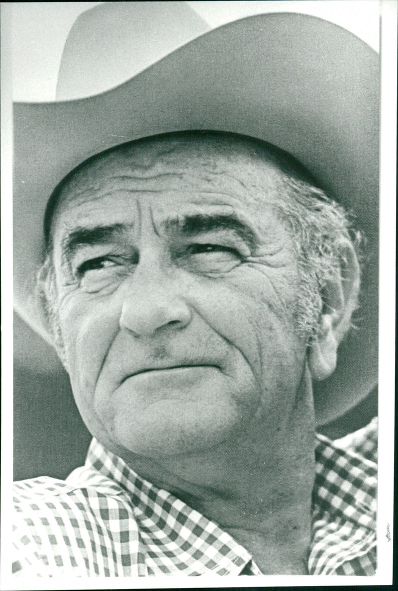 Lyndon B. Johnson - Vintage Photograph