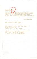 Sting and Jennifer Beals - Vintage Photograph