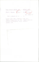 Sting - Vintage Photograph