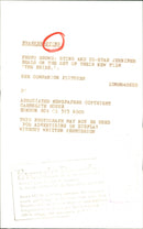 Franc Roddam, Sting and Jennifer Beals - Vintage Photograph