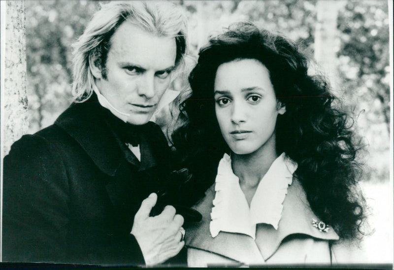 Sting and Jennifer Beals in The Bride - Vintage Photograph