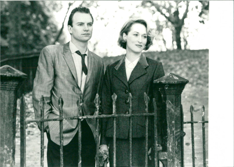 Sting and Meryl Streep in Plenty - Vintage Photograph