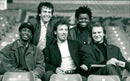 Youssou N'Dour, Peter Gabriel, Bruce Springsteen, Tracey Chapman and Sting - Vintage Photograph