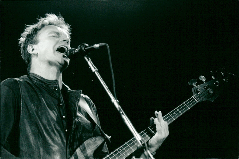 Sting - Vintage Photograph