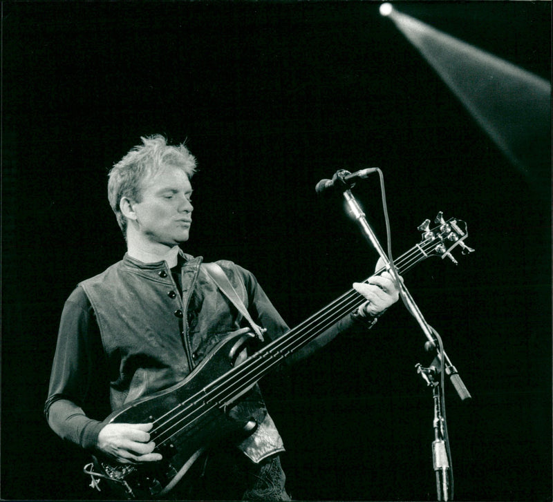 Sting - Vintage Photograph