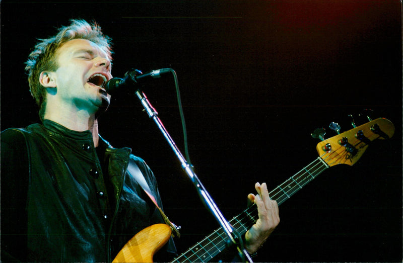 Sting - Vintage Photograph